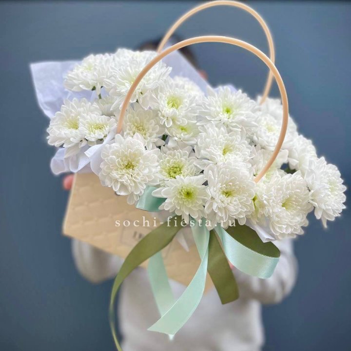 Сумочка с хризантемами в Бийске