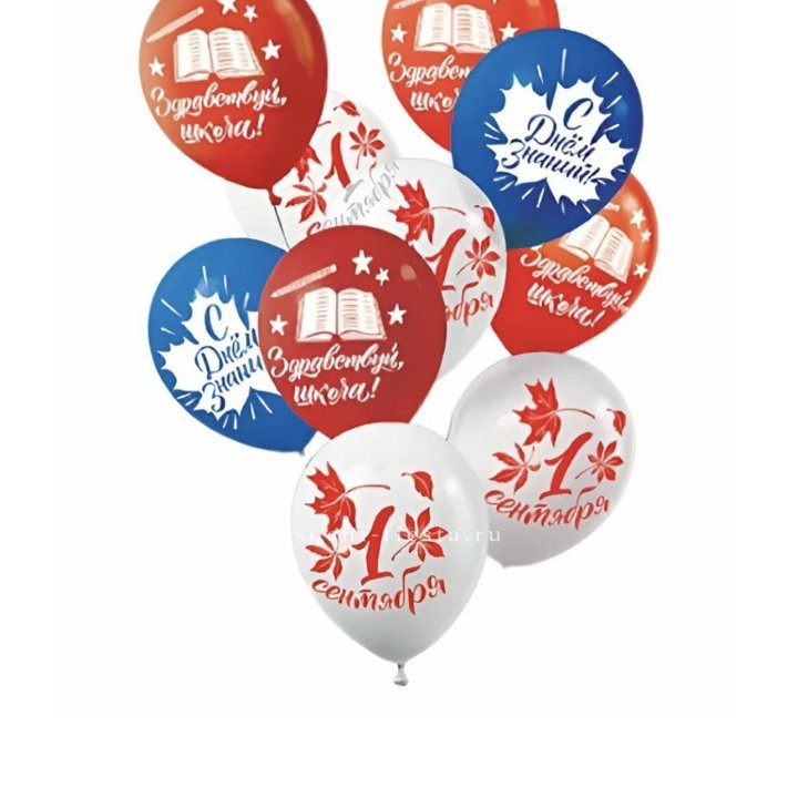 Воздушный шар на день знаний в Бийске