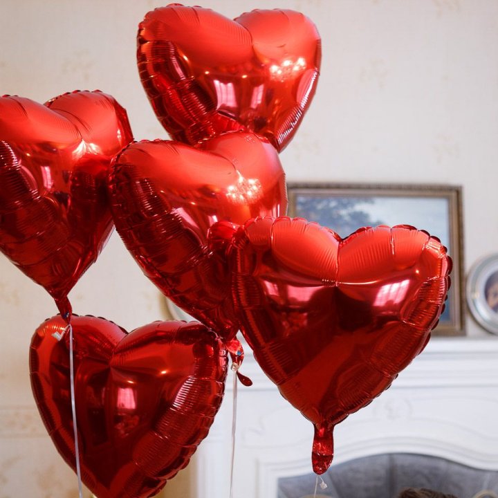 Фольгированный шар "Сердце" в Бийске