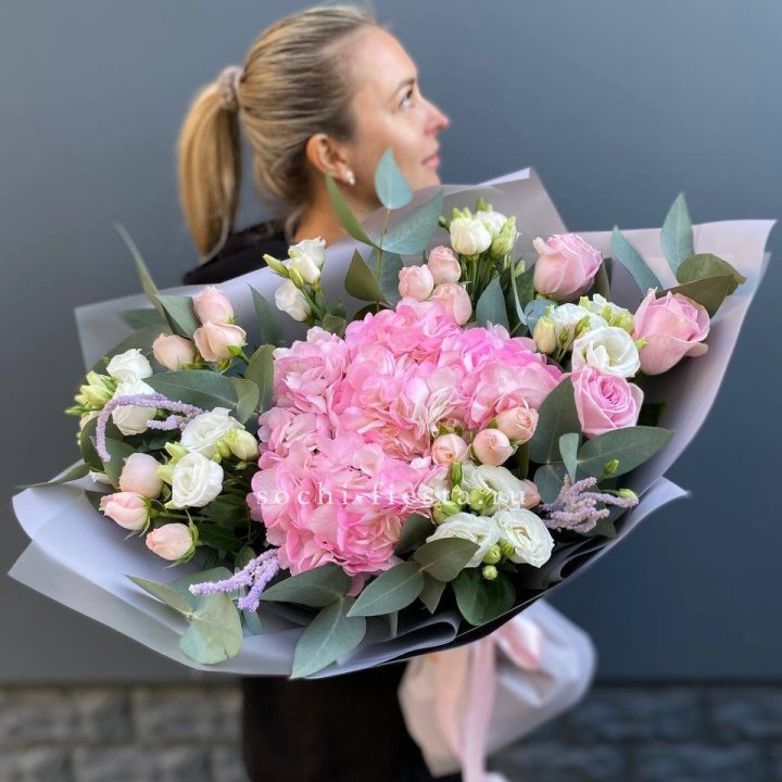 Дизайнерский букет "Кристал" в Бийске