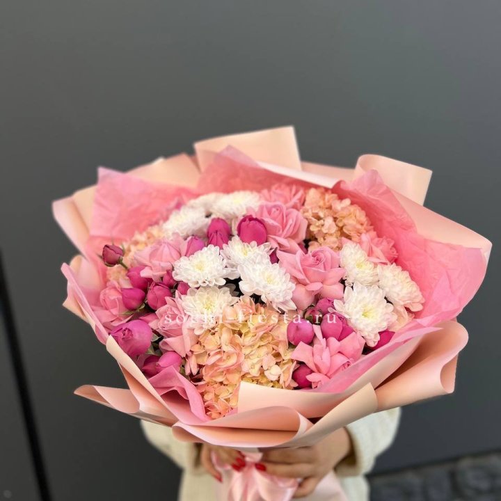 Букет "Нежное послание" в Бийске