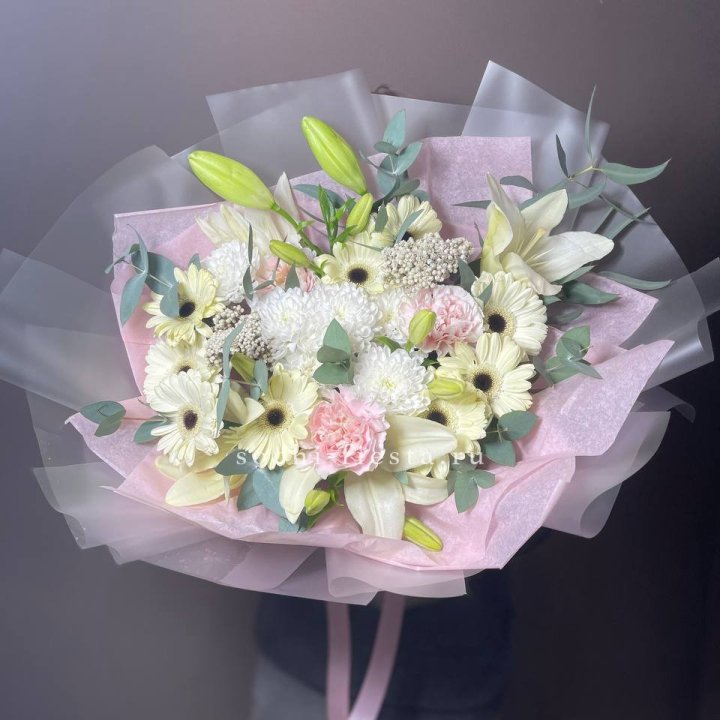 Букет "Нежная савана" в Бийске