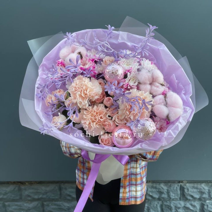 Букет "Лавандовая сказка" в Бийске