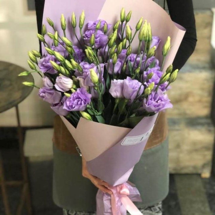 Букет эустом "Лило" в Бийске