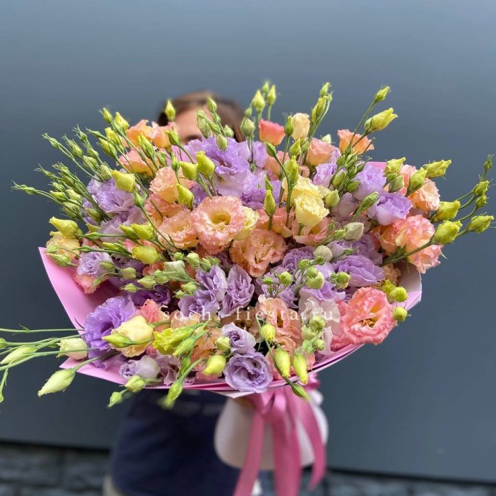 Букет эустом №2  в Бийске