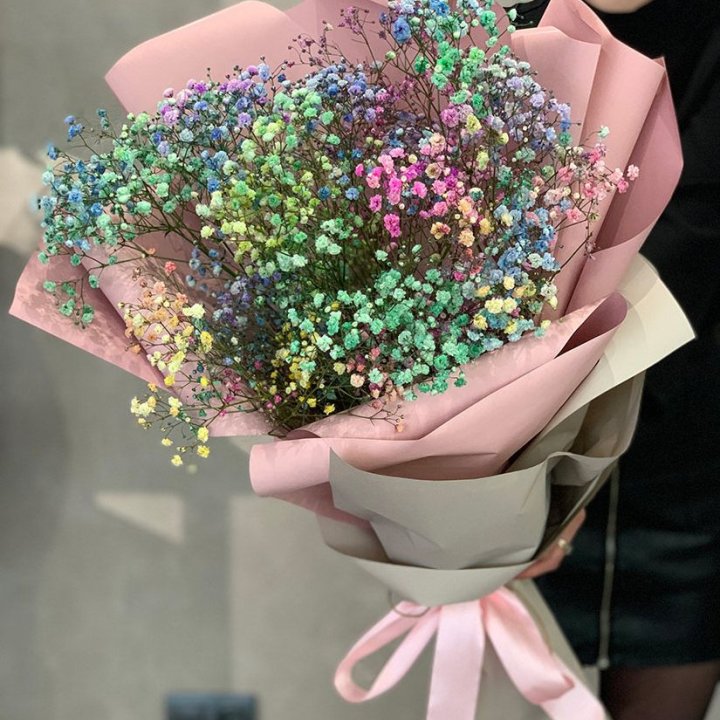 Букет гипсофил №3 в Бийске