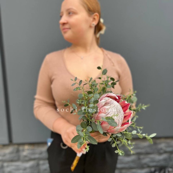 Свадебный букет "Протея" в Бийске