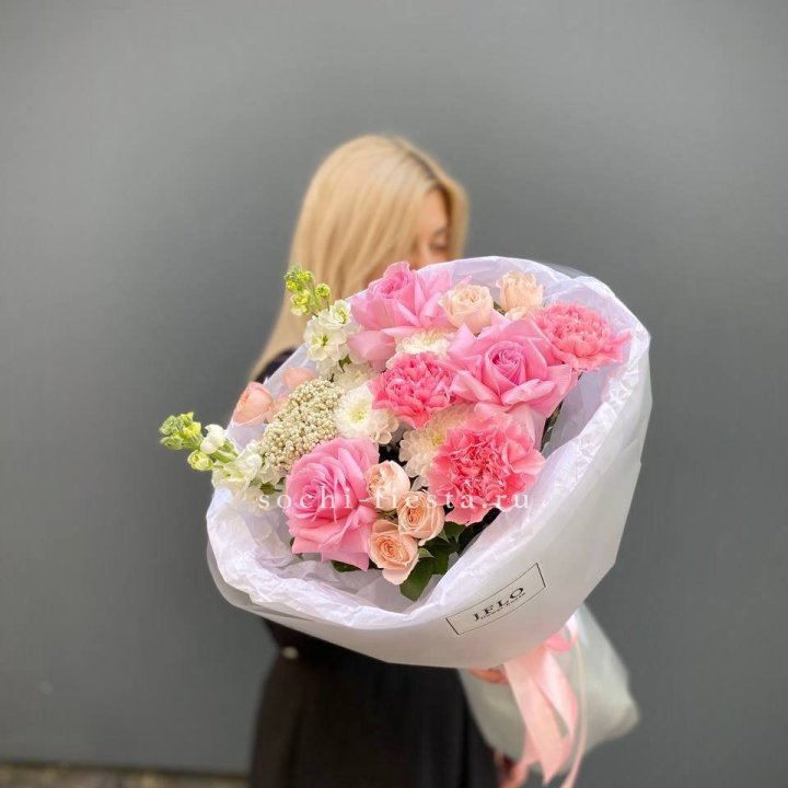 Букет "Нежный поцелуй" в Бийске