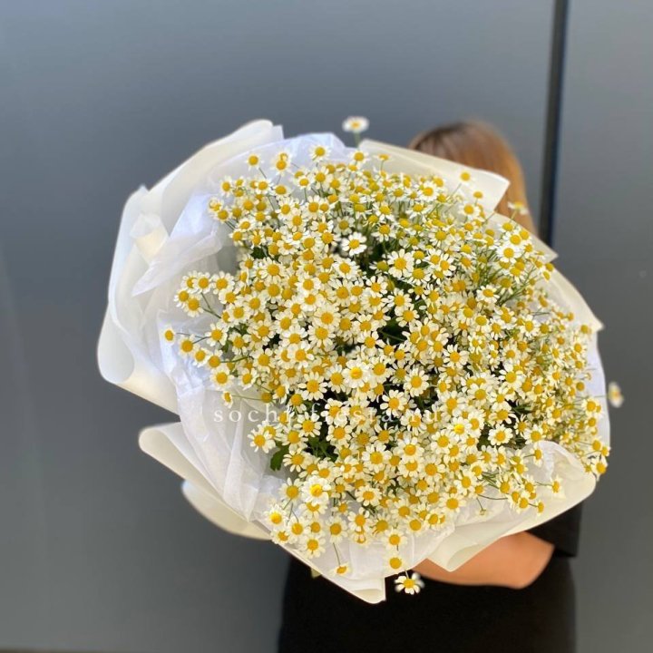 Букет ромашек "Фемели" в Бийске