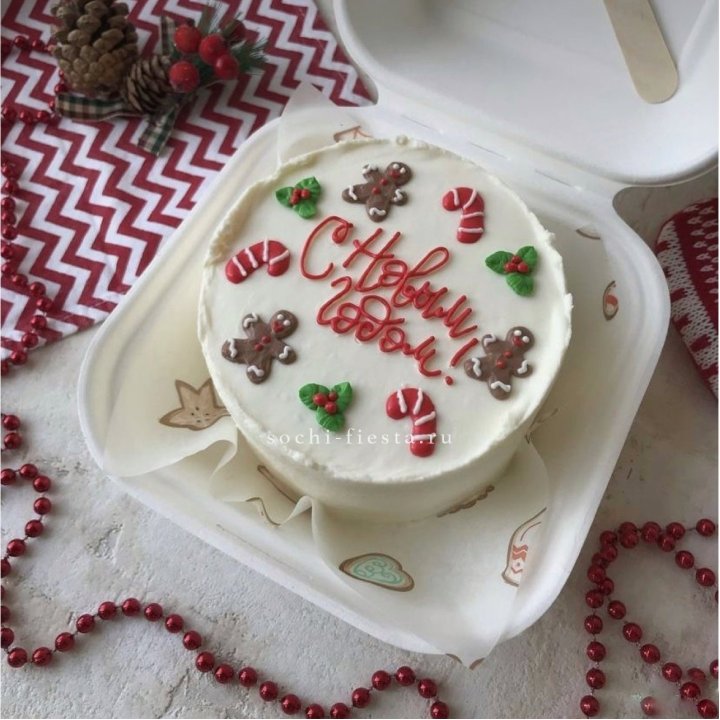 Бенто-торт "С Новым Годом!" в Бийске