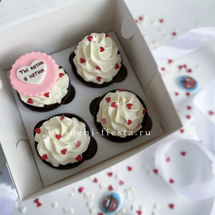 Набор капкейков "Для тебя" в Бийске