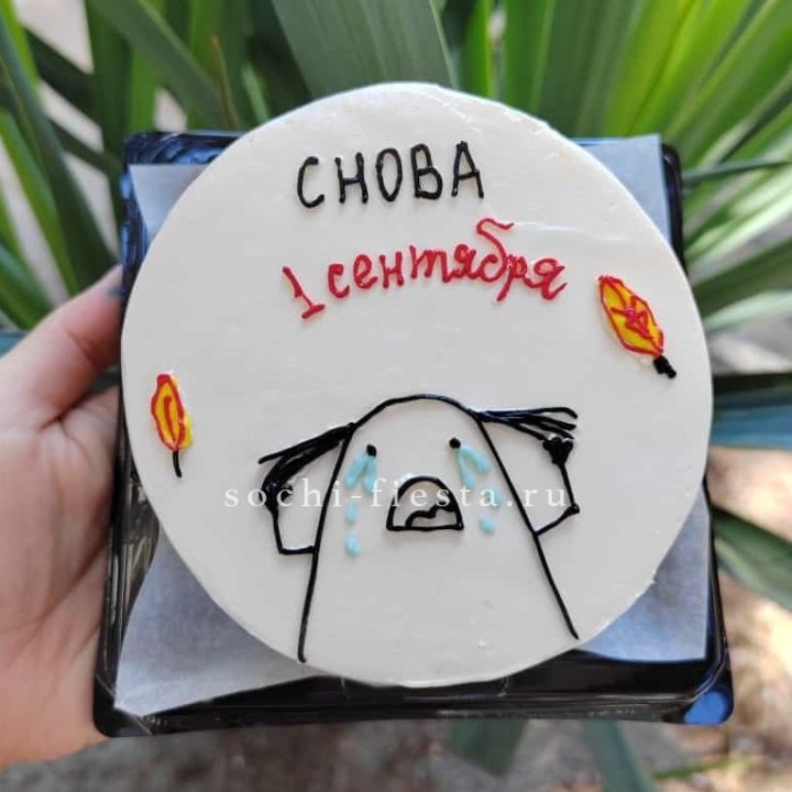 Бенто-торт "Не опять, а снова..." в Бийске