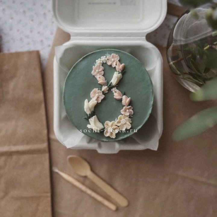 Бенто-торт "8 марта" green  в Бийске