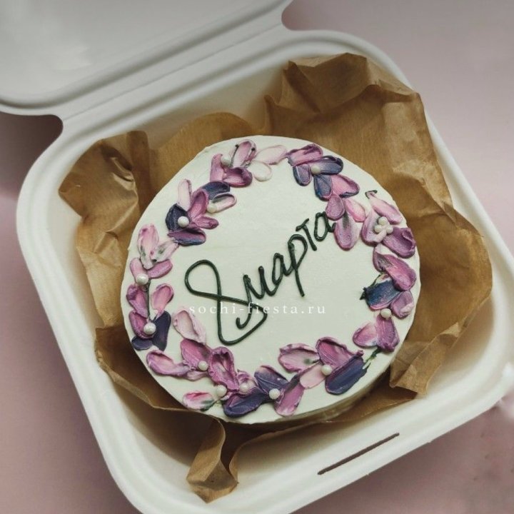 Бенто-торт "8 марта цветы"  в Бийске