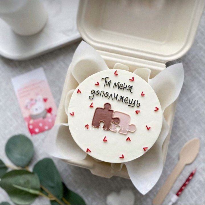 Бенто-торт "ТЫ меня дополняешь"  в Бийске