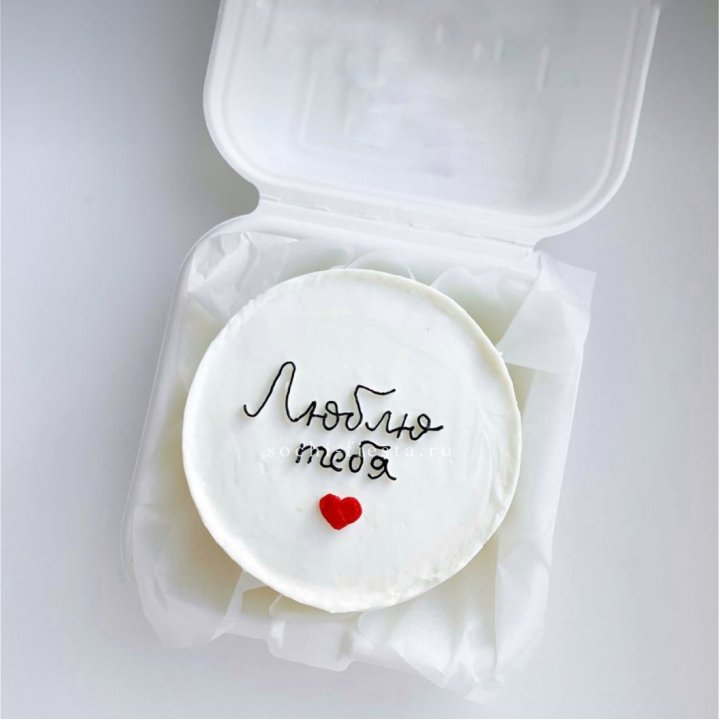 Бенто-торт "Люблю Тебя"  в Бийске