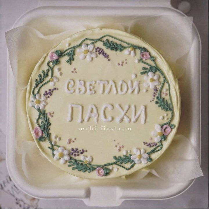 Бенто-торт "Светлой Пасхи" 2 в Бийске