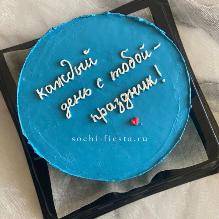 Бенто-торт "Каждый день с тобой праздник"  в Бийске