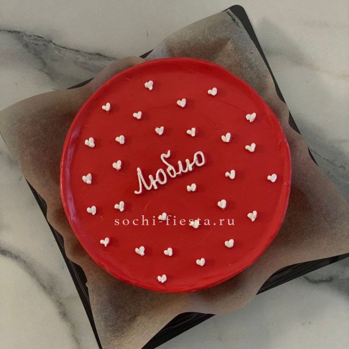 Бенто-торт "Люблю" в Бийске