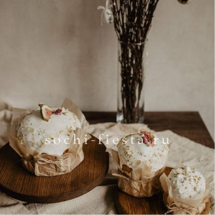 Кулич мини с изюмом в Бийске