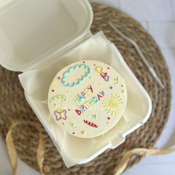 Бенто-торт "С днем рождения!"  в Бийске