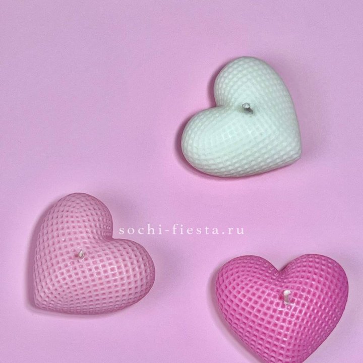 Набор свеч сердец в Бийске