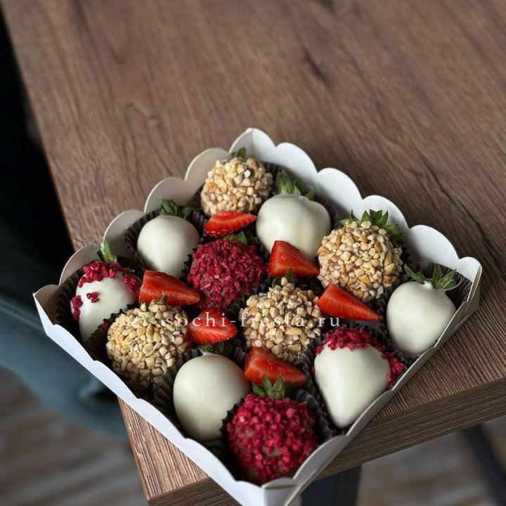 Клубника в шоколаде 12 ягод №2 в Бийске