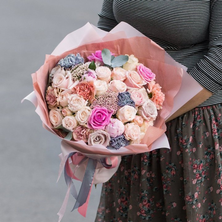 Дизайнерский букет №4 в Бийске