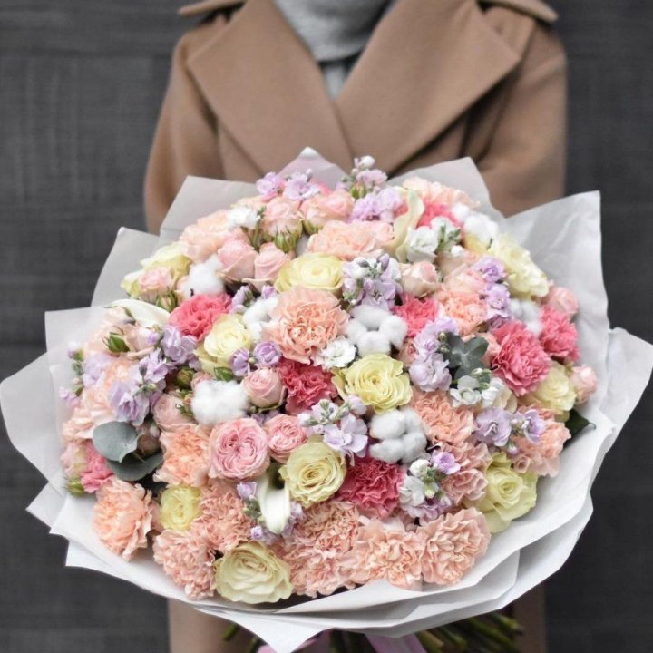 Макси-букет "Ванила" в Бийске