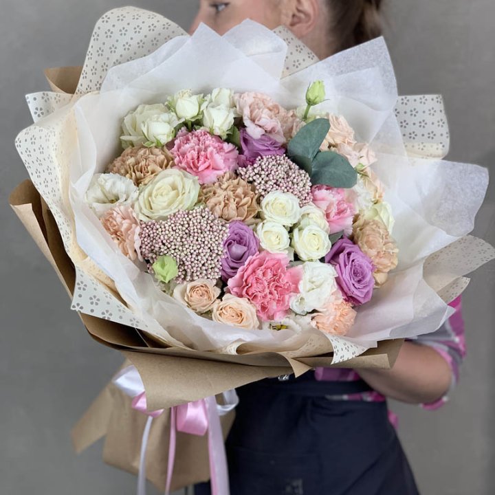 Дизайнерский букет №14 в Бийске