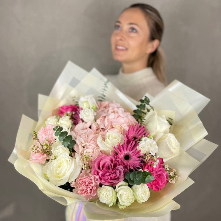 Дизайнерский букет "Мелоди" в Бийске