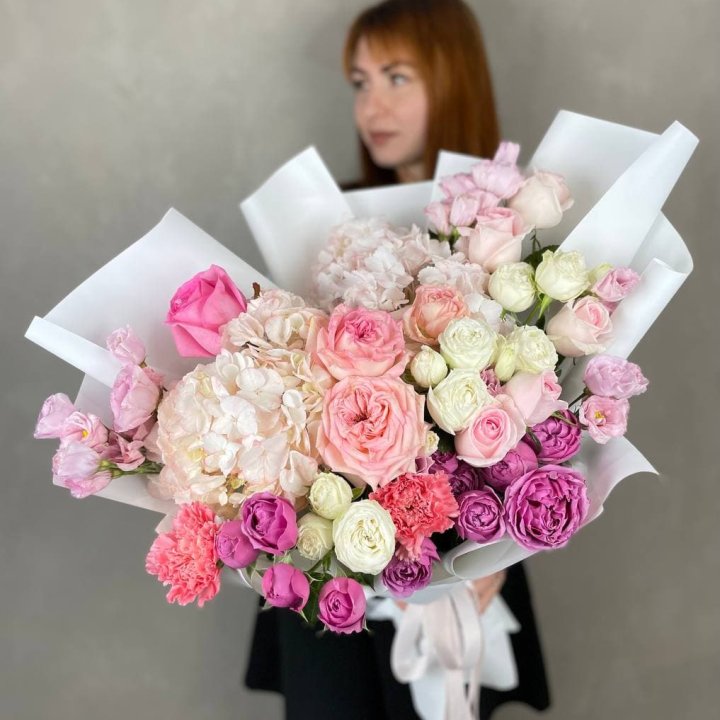 Дизайнерский букет №20 в Бийске