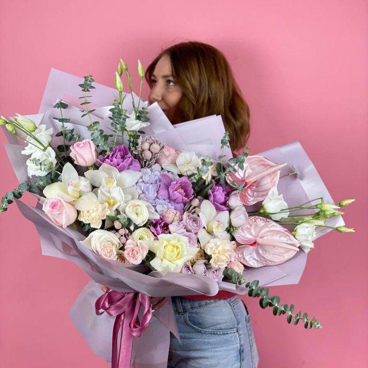 Дизайнерский букет "Вероника" в Бийске