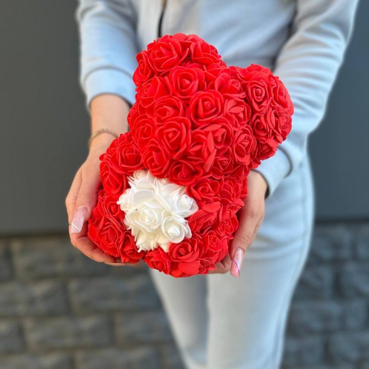 Медведь с белым сердцем в Бийске