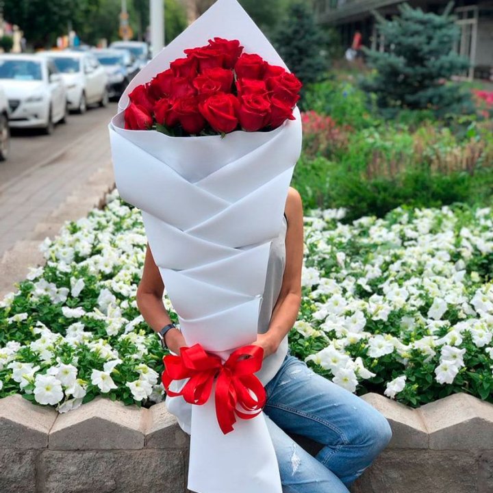 Высокие розы Кантри в Бийске