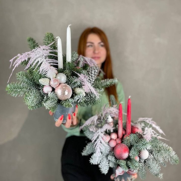 Новогодняя композиция "Кандилай" в Бийске