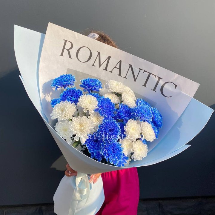 Букет кустовых хризантем  в Бийске