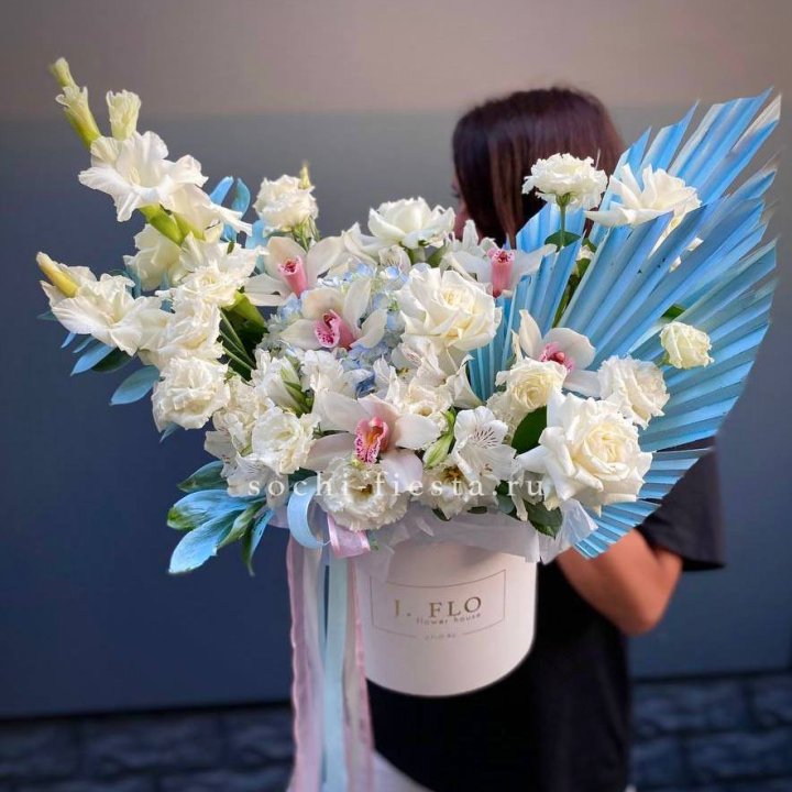 Цветочный бокс №3 в Бийске