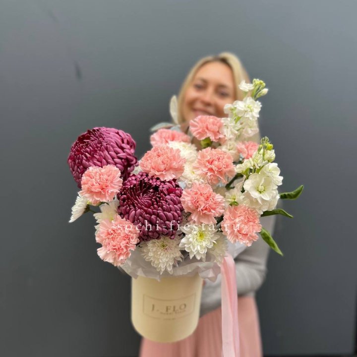 Цветочный бокс №4 в Бийске