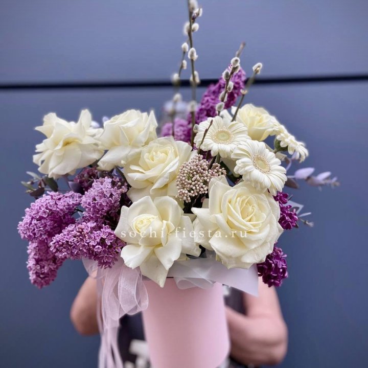 Цветочный бокс "Светлое Воскресенье" в Бийске