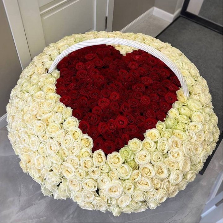 501 роза сердце в Бийске