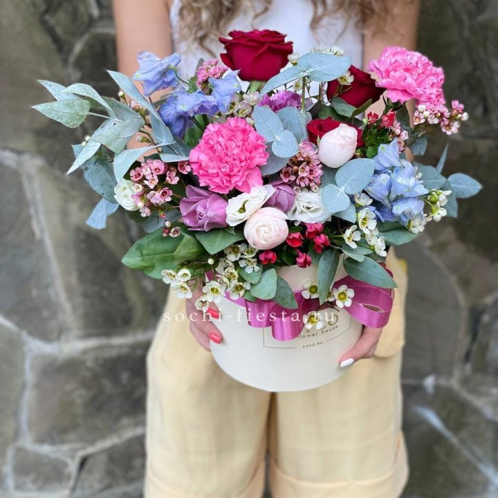 Цветочный бокс №4 в Бийске