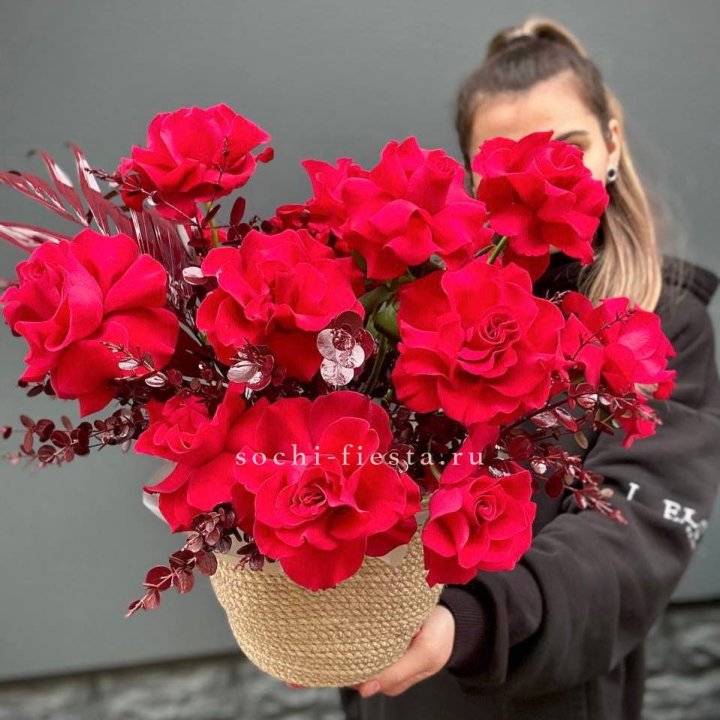 Джутовое кашпо "Трамонто" в Бийске