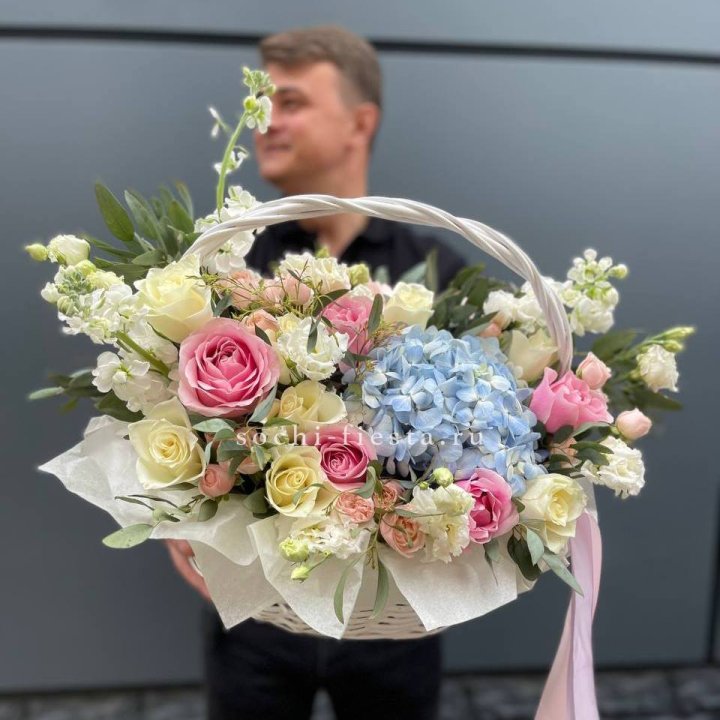 Авторская корзина "Аполинария" в Бийске