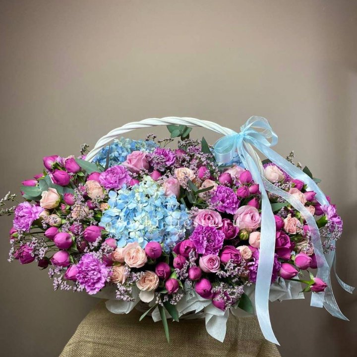 Авторская корзина "Лавандерия" в Бийске