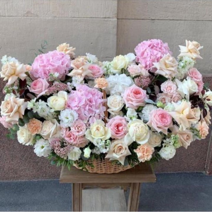 Цветочная корзина макси N2 в Бийске