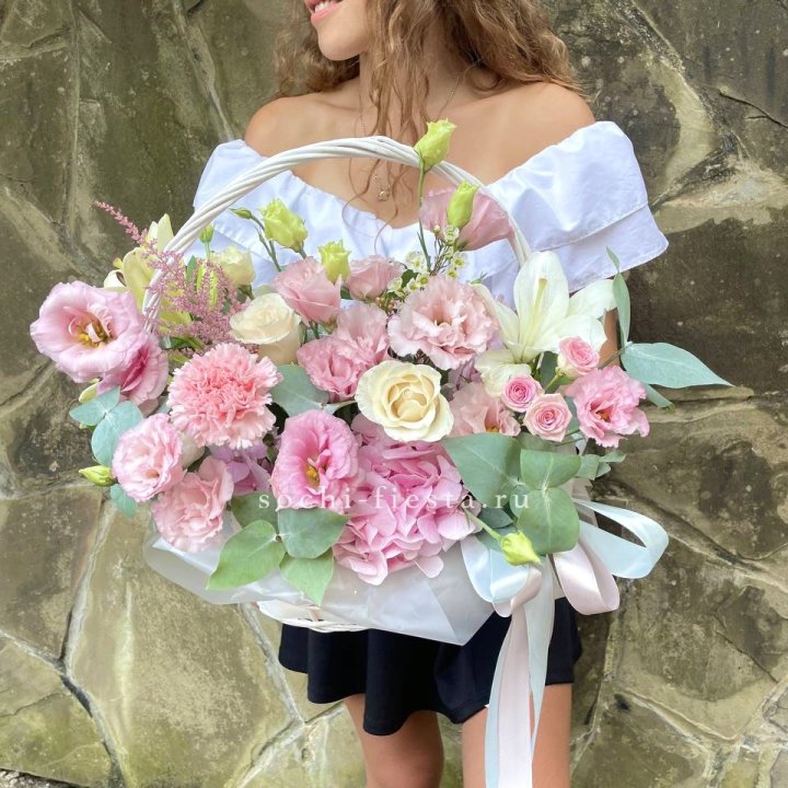 Авторская корзина "Миа" в Бийске