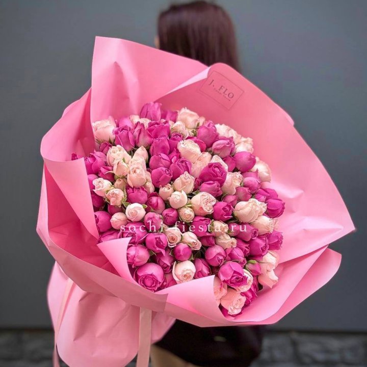 51 кустовая роза  в Бийске