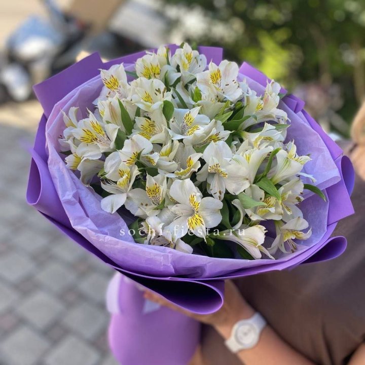 Букет альстромерий №6 в Бийске