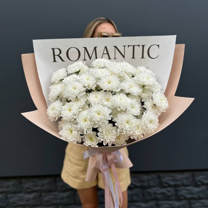  Букет из 9 хризантем в Бийске